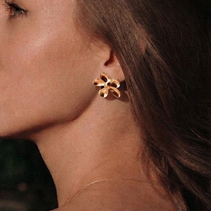 Boucles d'oreilles fleurs