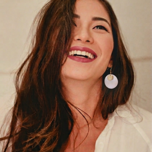 Boucle d'oreilles en nacre