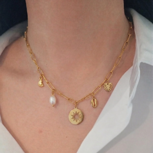 Collier charms d'été