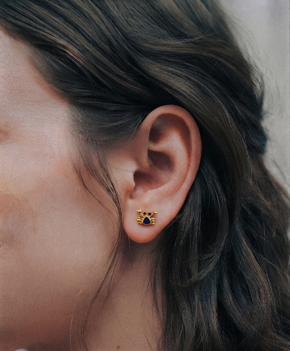 Boucles d'oreilles crabes – Image 2