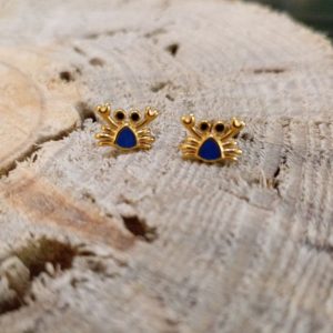 Boucles d'oreilles crabes